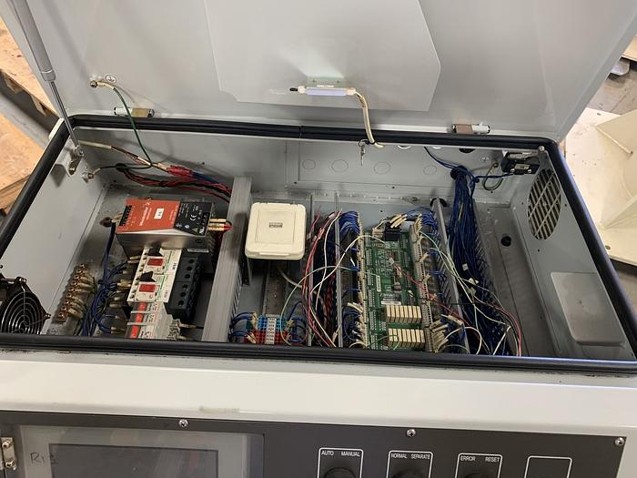 Used 2012 HYUNDIA MODEL HX400 400KG X 2573MM H REACH WITH Hi5-N80U CONTROLLER HX400 6 AXIS CNC ROBOT