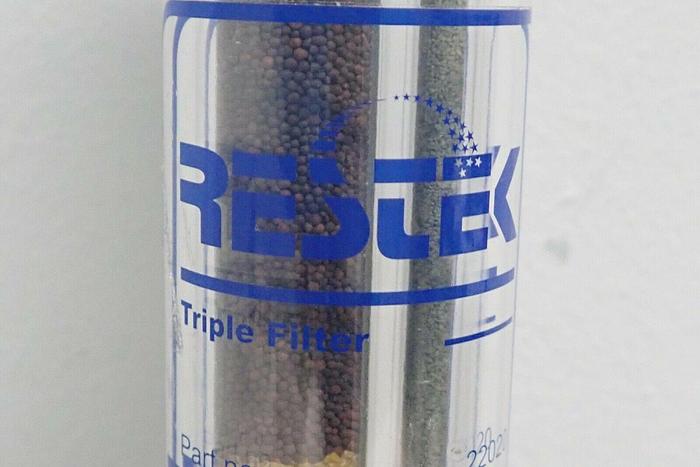 Used Restek 22020 Triple Filter with Single Position Baseplate 22025