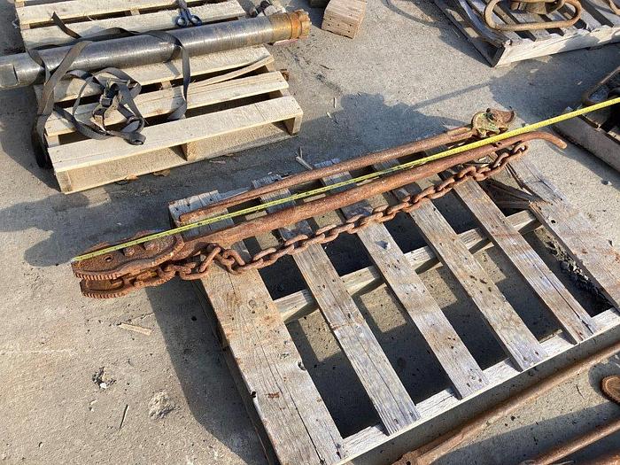 Used Vulcan 35 Bijaw 63" Chain Pipe Wrench Vise Tong