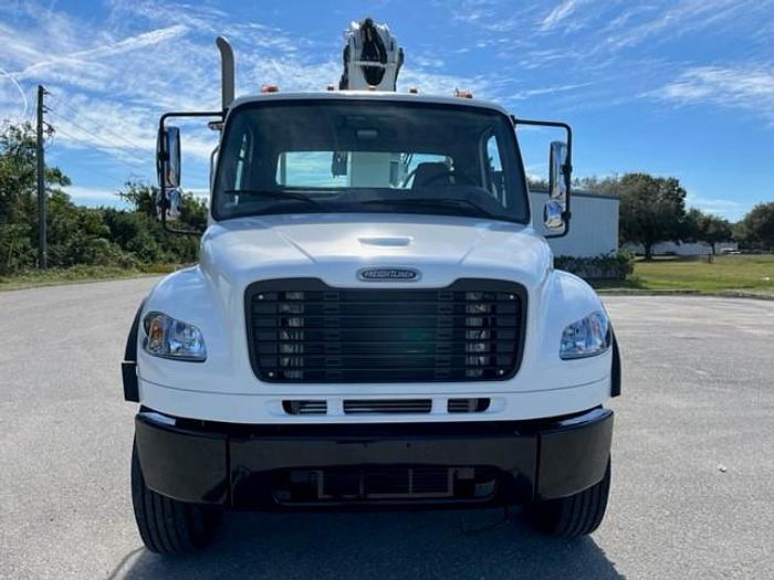 Used Effer 310.11 3s 25130 lb Knuckle Boom on 2009 Freightliner M2 106 Flatbed Truck - CE5787