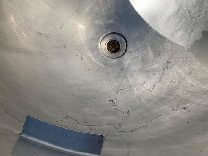 Used LEE 150 Gallon Jacketed Stainless Steel Kettle