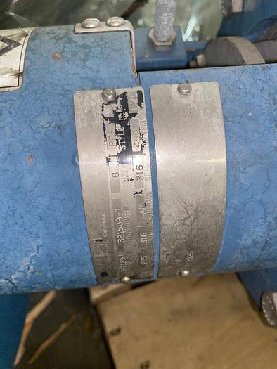 Used Dezurik 8" Basis Weight Valve, Type PPE #37176