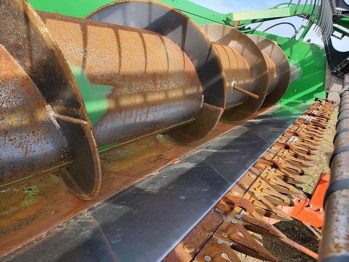 Used ** Auction ** 1996 John Deere 9500 SideHill Combine w/ 25' Header