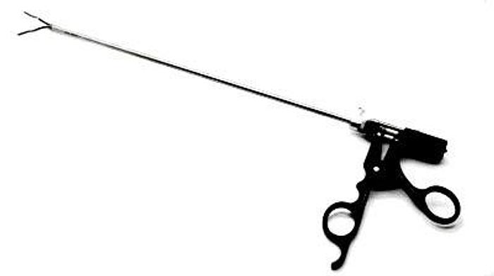 Used STORZ Forceps Endoscopy Bipolar with Sheath and Ring Handle 26176 HSX