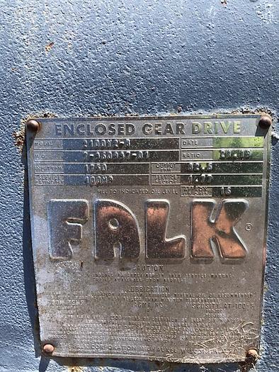 Used HB18256 FaulkGearbox drives for conveyors 100 HP