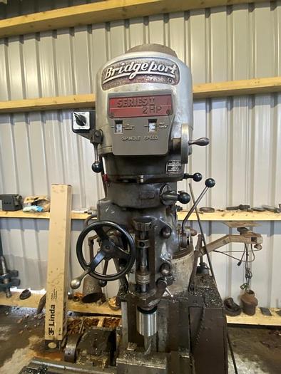 Used Bridgeport Series 1 Manual Turret Milling Machine