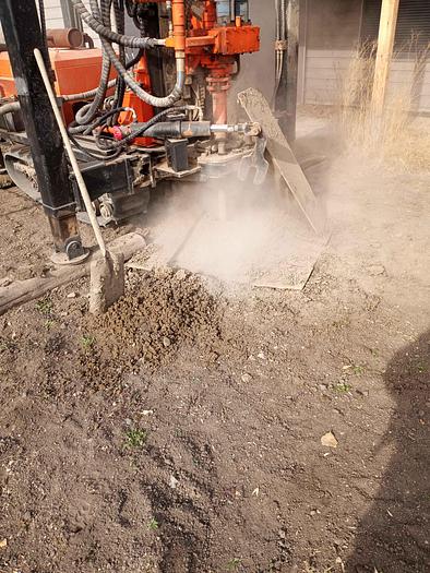 Used Hydraulic Crawler Drill Rig and Air Compressor