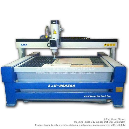 A&V WATERJET 6' x 4' Cutting Table AV0604