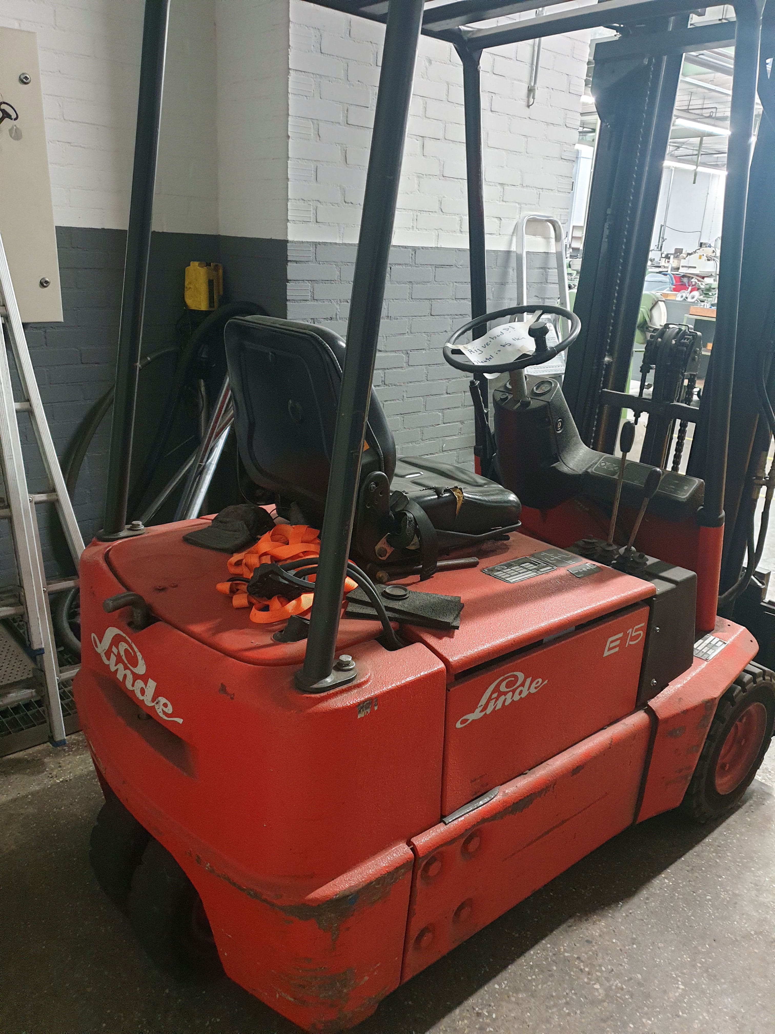 Used Linde E 15 - Forklift - 1989