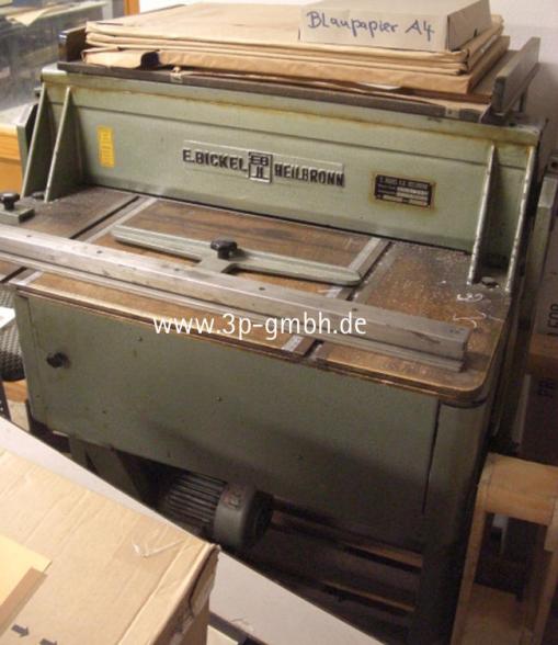 Used Bickel HK 368 Grooving and perforating 1966