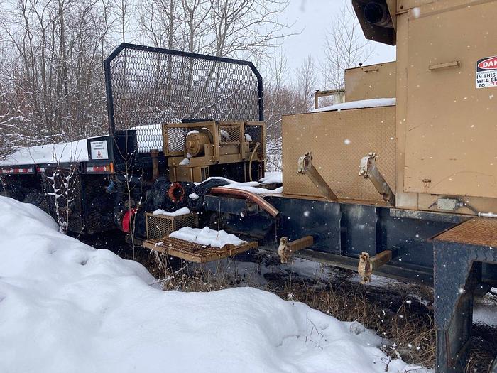 Used 1998 Frontier 4 Axle Carrier Style Oilfield Pump / Kill Truck Chassis