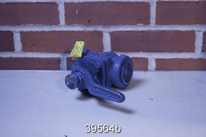 Used Dezurik 1.5" Hand Operated Plug Valve #39564