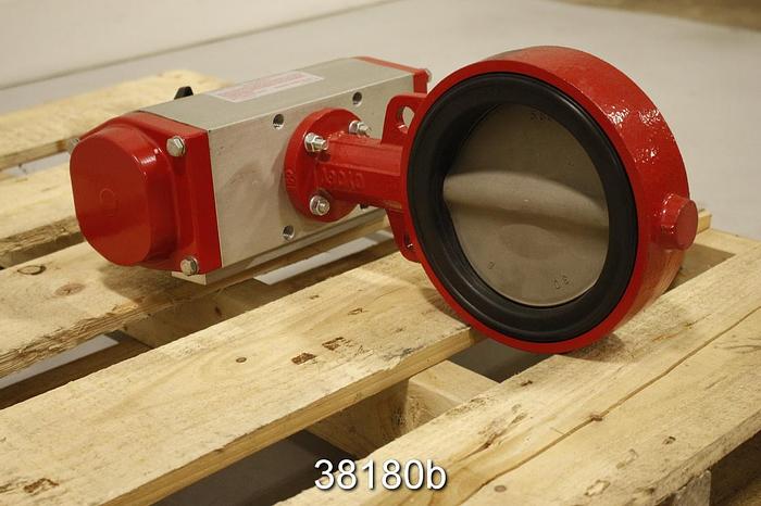 Unused Bray 6" Control Butterfly Valve #38180