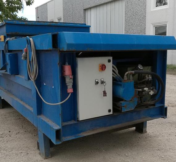 Usato Pressa compattatore, mt. 1,80 x 3,00