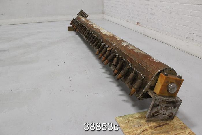 Used Calender Stack Air Shower, 123" Face #38853