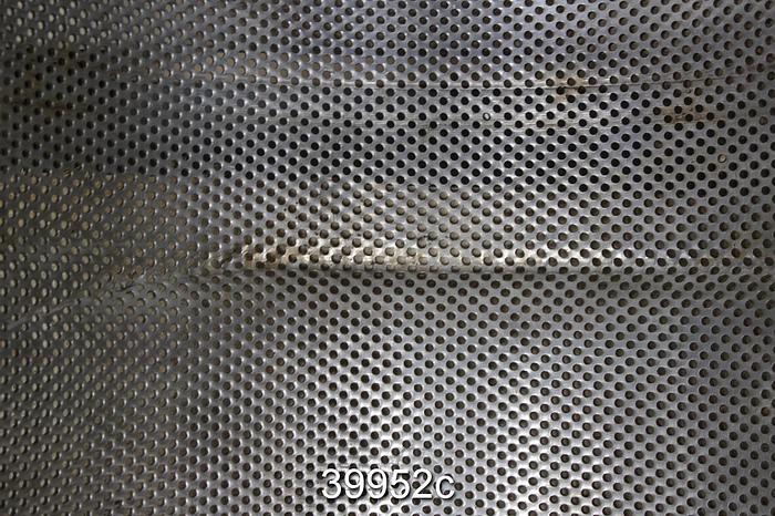 Used Voith RS2B Reject Sorter Screen Plate Set, .10" Holes #39952