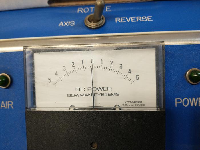 Used BOWMAN BTM dominator manual servo motor control for modal 430 #1 GH119