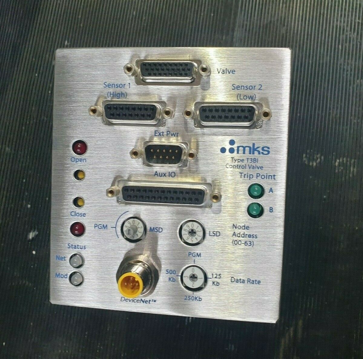 Used MKS INSTRUMENTS 1036681-001 High Speed ​​Exhaust Throttle Control Valve (rbd2.1b