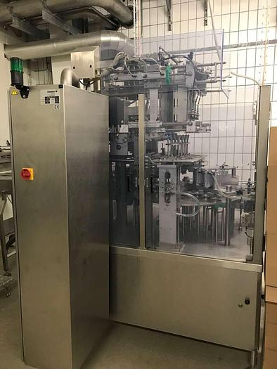 Used Linie zum Abfüllen von Feinkostprodukten in Kunststoffschalen