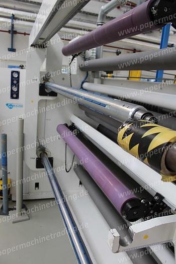 Used (FRW-155) - Slitter Rewinder 1600mm Ashe