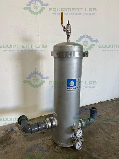 Used Shelco MicroGuardian  5FOS2 Stainless Steel Filter Housing 150PSI
