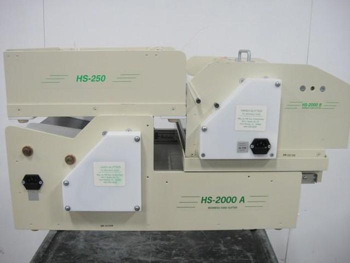 Used RB Sun HS2000A/HS-250 Business Card Slitter
