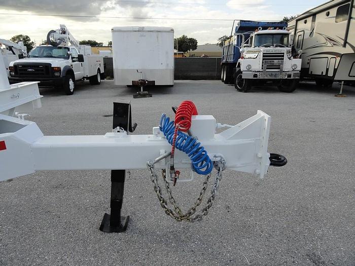 Used Butler 25,000 lb Extendable Utility Pole Trailer - 06135