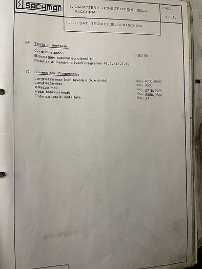 Ottime Fresa a Banco Fisso Cnc SACHMAN RP3