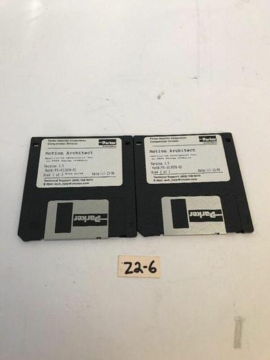 New Parker 95-013070-01 Motion Architect Disk 1 & 2 *Fast Shipping* Warranty!