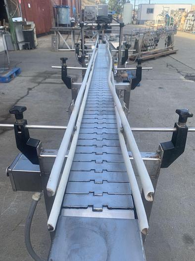Used Conveyor, Belt, 6" x 10', S/st, 1 HP, S/st Belt #S744327