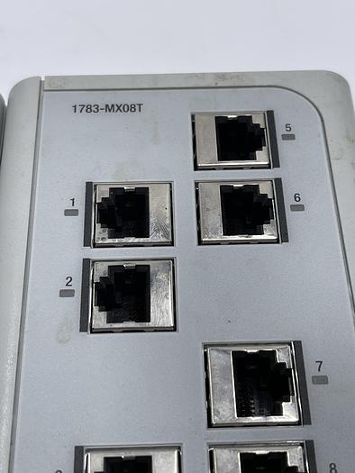 Used Allen-Bradley 1783-MS10T Ser A, 1783-MX08T
