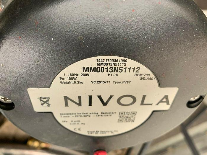 Used 1 x Nivola Nivolair V3 , Heating system for high rooms Heating system for high rooms