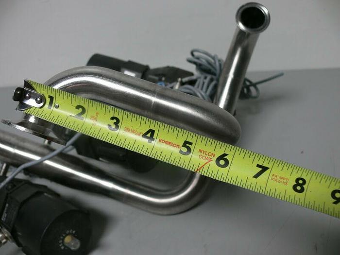 Used 3 ITT Pure-Flo 90PSI Diaphragm Valve Actuators + Westlock Valve Position Monitor