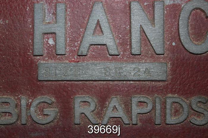 Used Hanchett Model SK24 Slitter Grinder #39669