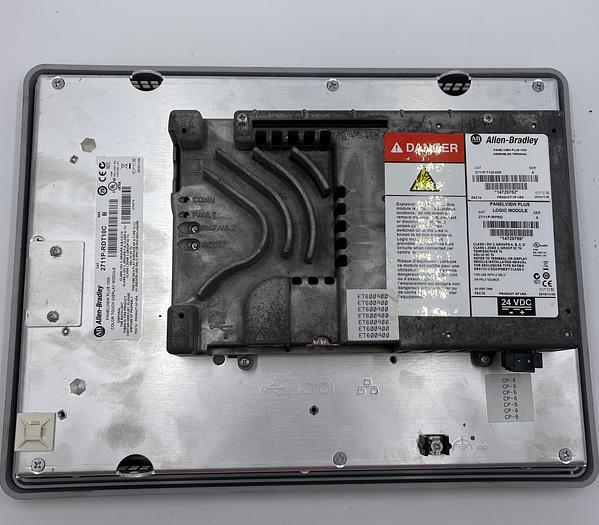 Used Allen-Bradley 2711P-T10C4D8 Ser A, 2711P-RP8D, 2711P-RDT10C