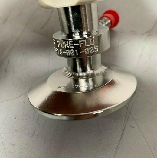Used ITT Pure-Flo Sample Valve w/ 2" Inlet & 1/4" Outlet