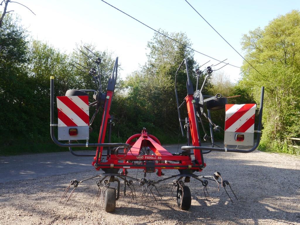 Used Vicon Fanex 553 Hay Tedder