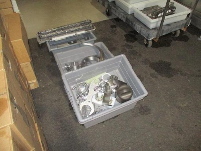 Used Vemag Vacuum Stuffer, Md #Robot HP10C with loader & HiTech Linker for Franks