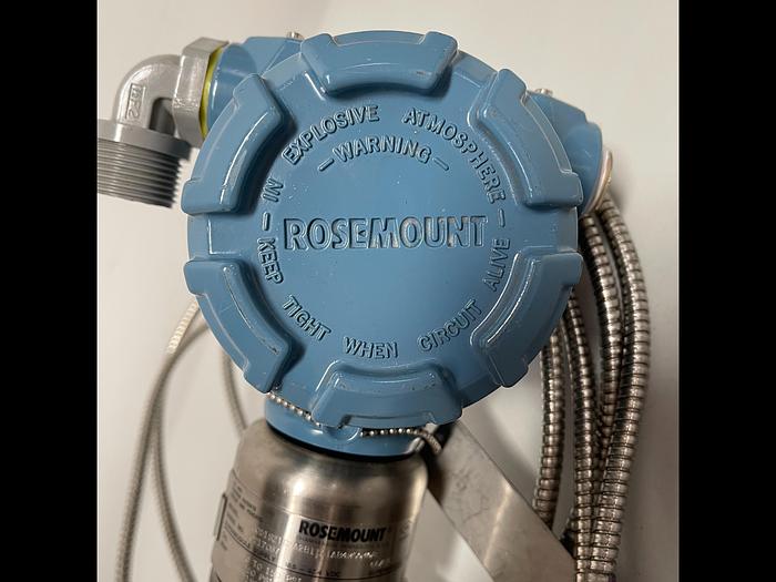 Used Rosemount Pressure Transmitter 3051S2TG2A2B11A1AB4M5Q4Q8