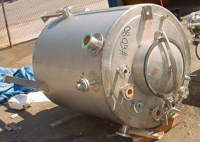 Used 200 GALLON/750 LITER MUELLER TANK – S/S – #6080