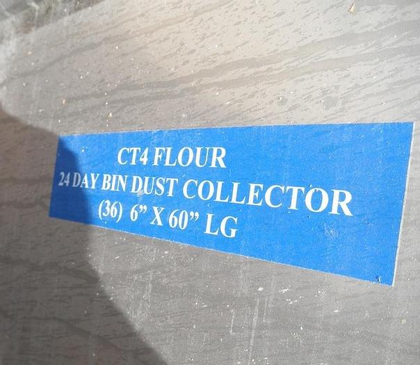 Used Dust Collector, Baghouse, 300 SF, 1400 CFM, S/st, #S741232