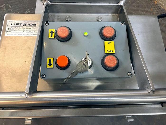 Used P 15592 E - Drum Lifter + Turner LIFTAIDE SS2-6-26
