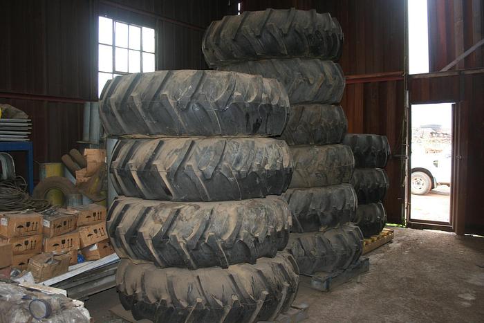 Used NEW FIRESTONE UNDERGROUND TRACTOR TYRES ON RIMS