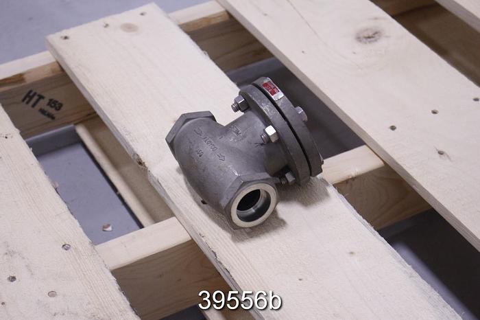 Used Aloyco 1" Swing Check Valve #39556