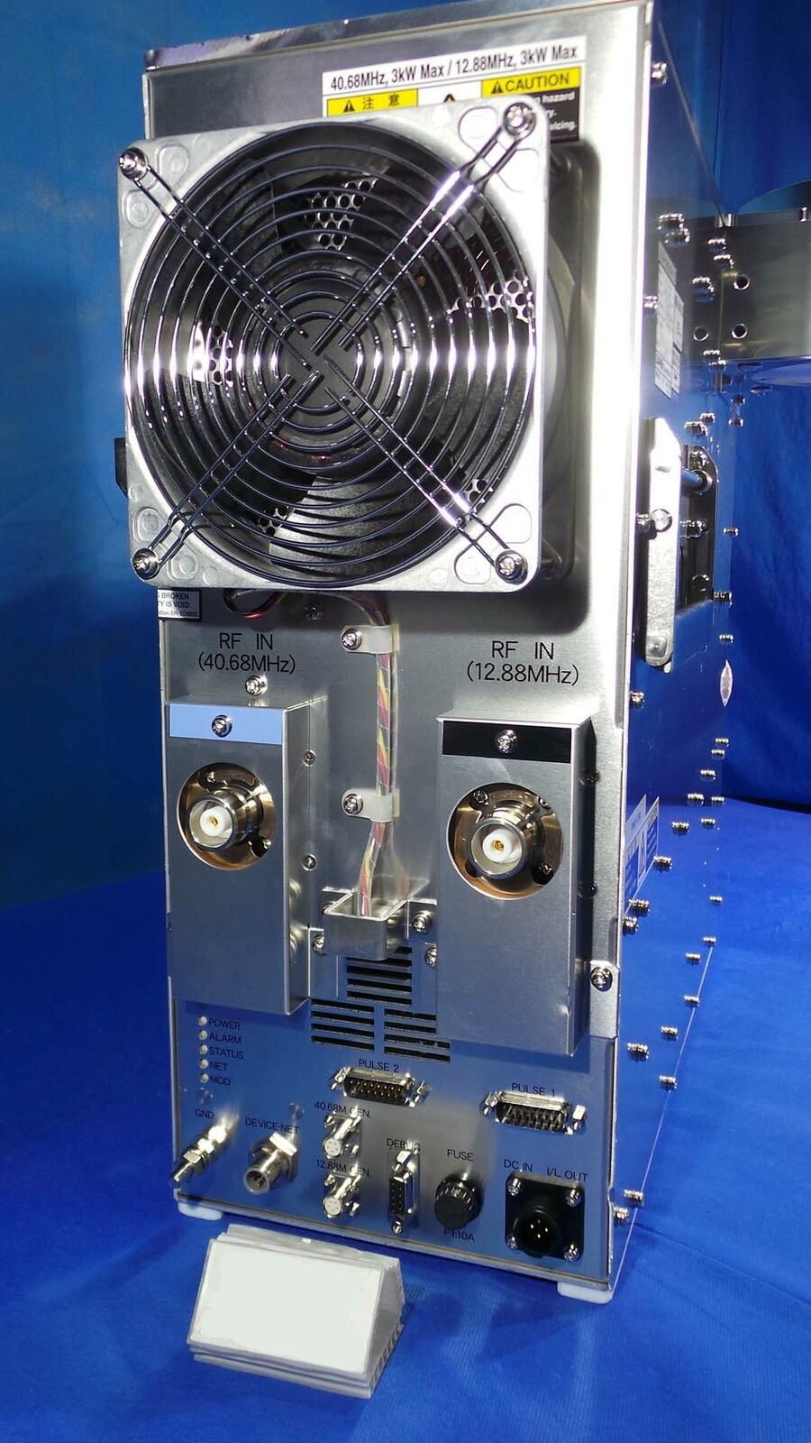 Used Daihen Corporatlon FRM-30A17-V RF Auto Matcher, FRM-30A17-V / 40.68M~12.88M Hz / 3000~3000W / 24V /