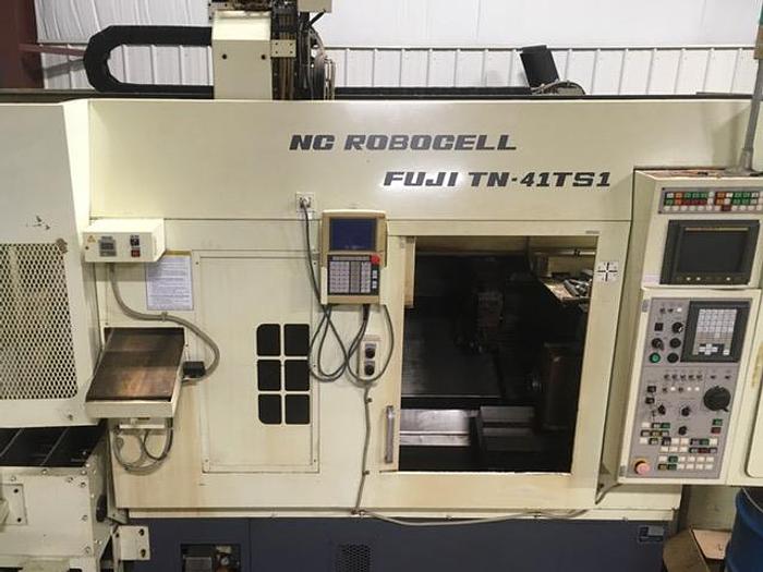 Used 1999 Fuji TN-41TS1 with Gantry Loader and Stacker