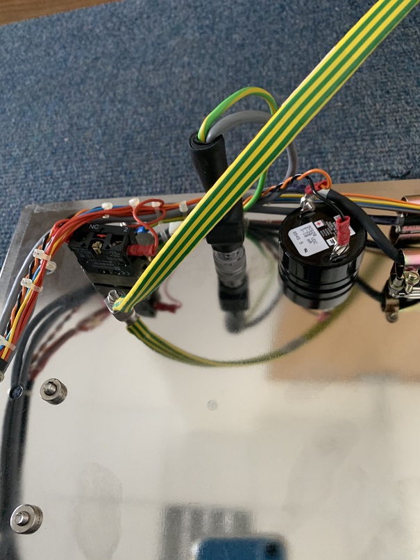 Used Biorad Q7 Front Control Panel w/ keys