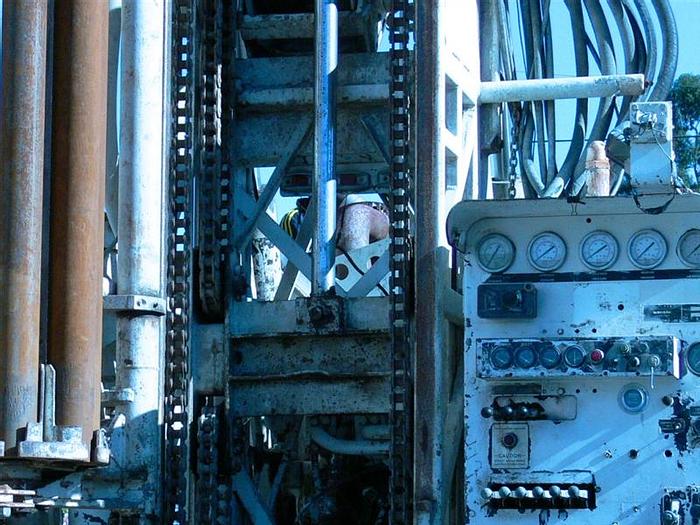 Used 1994 Driltech D25K3W Drill Rig