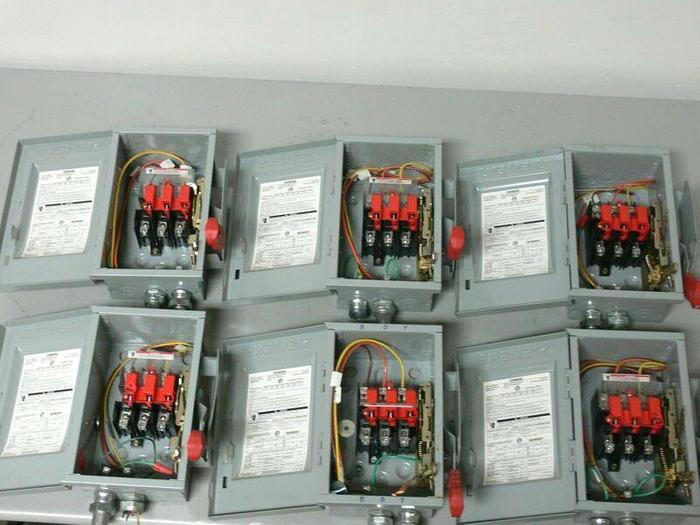 Used Siemens HNF361 600V Non-Fusible Heavy Duty Safety Switch