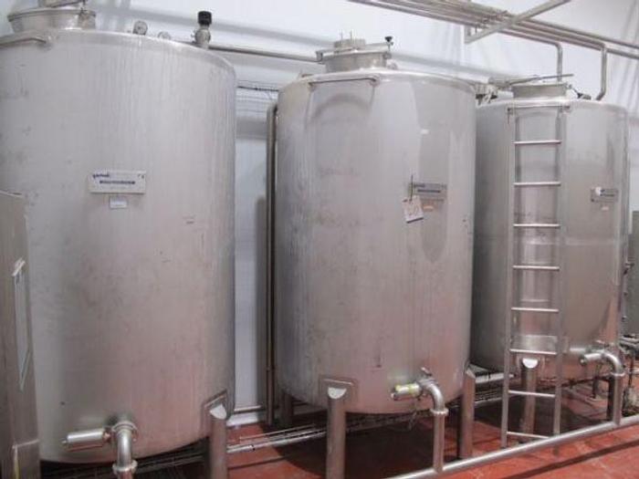 Used 2011 3 Tank CIP Set with Siemans Controls